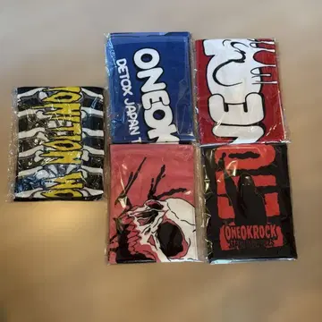 ONE OK ROCK 투어 타월 5장 세트