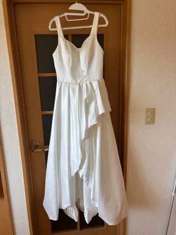 웨딩 드레스 사전 촬영 미니 기장 베일 파니에 귀찌 덤 포함