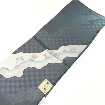 순수 실크 오비 장식 천 실크의 채색 새상품 No.2830