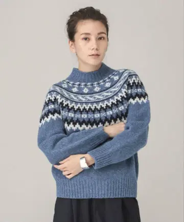 Harley 할리 오브 스코틀랜드 스웨터 노르딕 울 니트 38