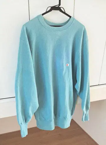 [ 90s ] Champion 리버스 위브 XL 레어 컬러 민트 그린