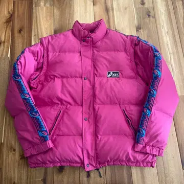 90s 아식스 이탈리아제 다운 자켓 빈티지