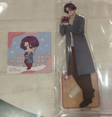 윈블 선물 소방준비 특전 아크릴 스탠드 gigo 스티커