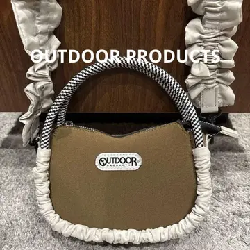 OUTDOOR PRODUCTS 별주 3way 프릴 미니 숄더백 새상품급