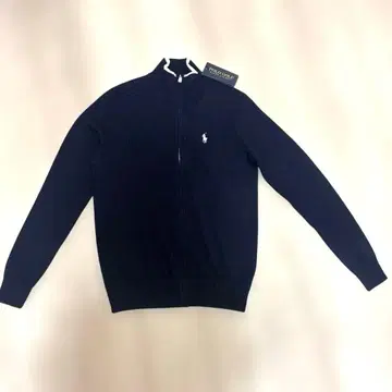 택 포함 새상품 폴로 랄프 로렌 니트 지퍼 후드티