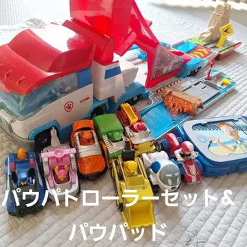 파우 패트롤 파우 롤러 다이캐스트 비클 파우 패드 세트