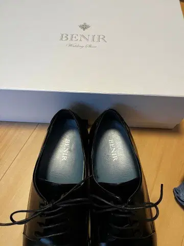 BENIR 웨딩 신발 블랙 ( 25.5cm )