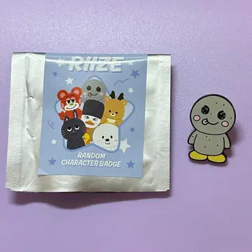 RIIZE 팝업 MD 캐릭터 핀 배지 은석