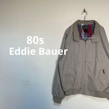 80s Eddie Bauer 스윙탑 블랙 택 베이지