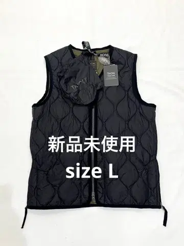 미사용 새상품 TAION 타이온 다운 베스트 size L