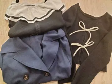 트란테안 손 드 모드 아우터 상의 묶음 판매