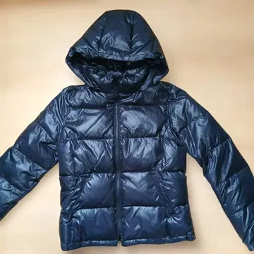 NATURAL BEAUTY BASIC 블랙 다운 자켓 M