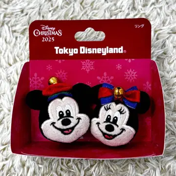 디즈니랜드 한정판 크리스마스 2025 반지 미키 미니 반지