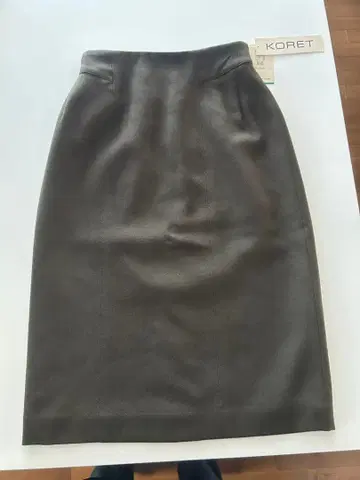 KORET 카키 타이트 스커트 약 60cm 기장