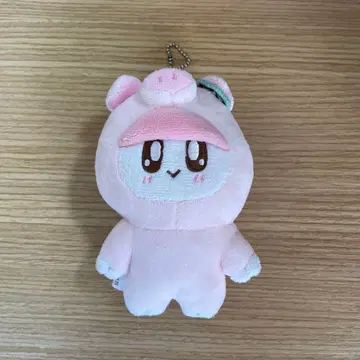 모자 꽁지 키링 봉제 인형 마스코트