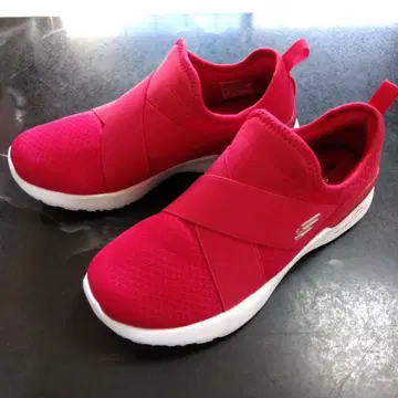 SKECHERS 레드 슬립온
