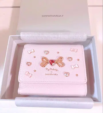 사만사 베가 마이멜로디 지갑 접이식 지갑 산리오 sanrio 새상품 리본