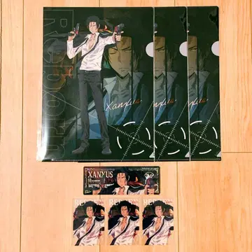 가정교사 히트맨 REBORN! XANXUS 복권 플라 클리어 파일 카드