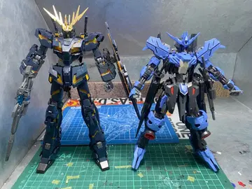 밴시 노른 ver.ka 건담 비다르 MG 조립 완료