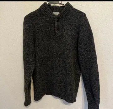 엘엘빈 긴팔 스웨터 니트 울 100