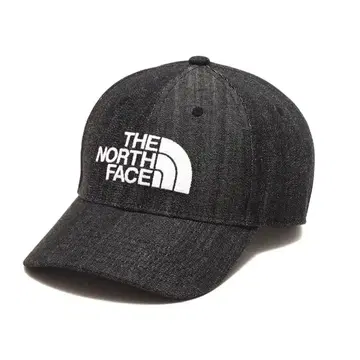 THE NORTH FACE TNF 로고 캡 블랙 데님
