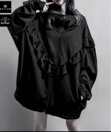 DimMoire x REFLEM 절개 저리 후드티