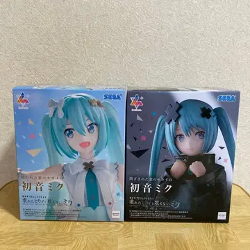 하츠네 미쿠 피규어 2체 세트 SEGA