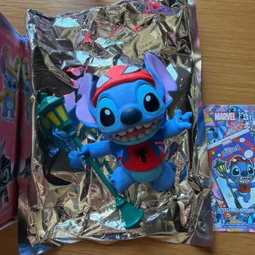 스티치 스파이더맨 피규어 코스비