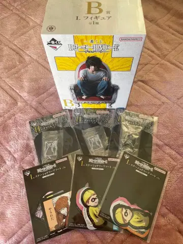제일복권 DEATH NOTE B상 L 피규어 덤 포함