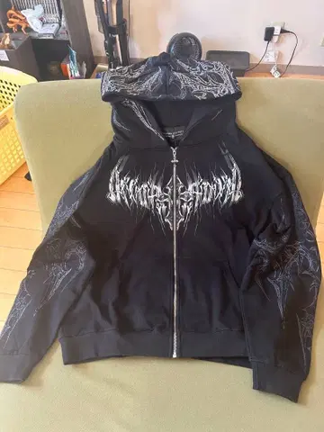 Breathe Divinity 그래픽 후드티 사이즈 L