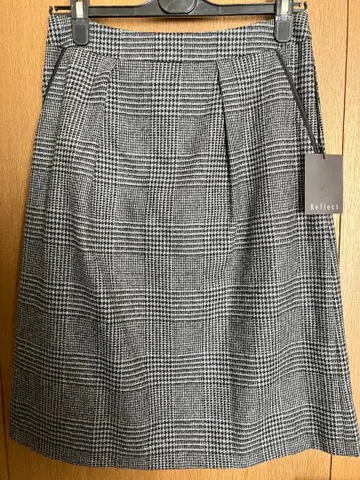 [미사용품] Reflect 글렌체크 스커트