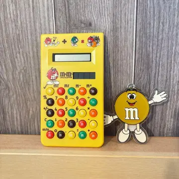 m&m's 엠앤엠즈 계산기 키링 아메토이