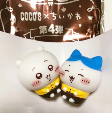 [ 2개 세트 ] 치이카와 (먼작귀) 하치와레 코스 소프트 비닐 인형