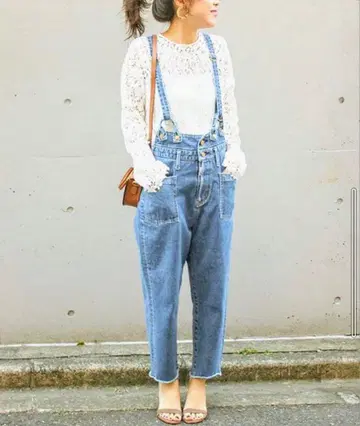 스픽 앤 스팬 SOMETHING x Spick 별주 데님 살로펫