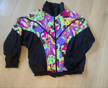 컬러풀 그래픽 점퍼