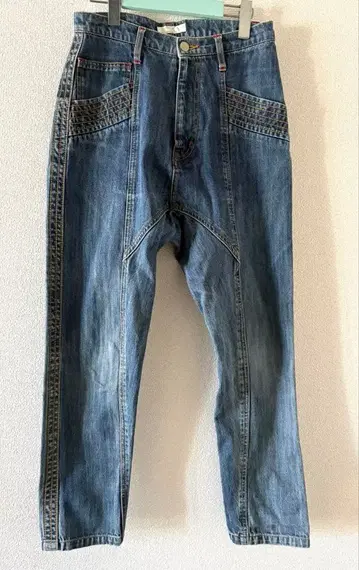 네넷 ne-net 데님 사루엘 팬츠