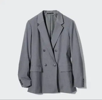 더블 자켓 UNIQLO 그레이