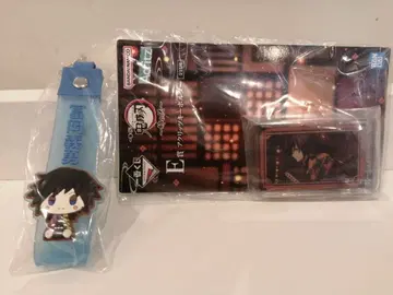 귀멸의 칼날 제일복권 토미오카 기유 E상 아크릴 키링 G상 뽁뽁이 참