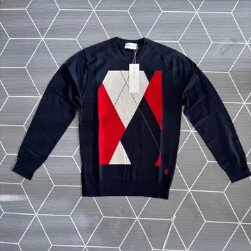 PRINGLE1815 아가일 무늬 니트 스웨터