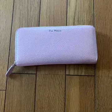 푸아 모에나 핑크 장지갑