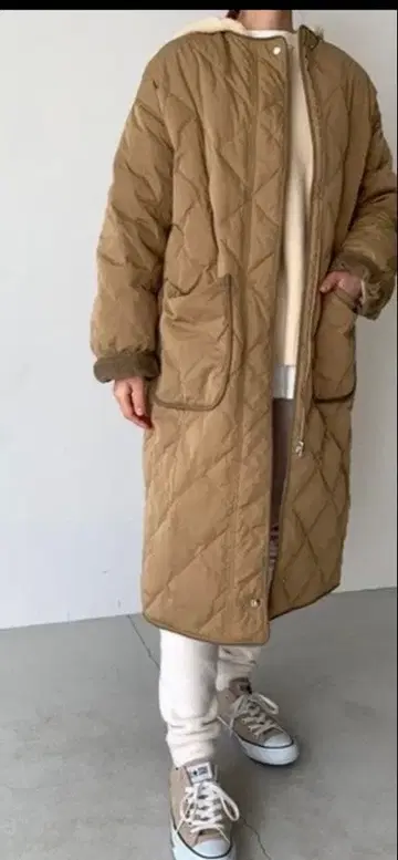 레드 촙 웍스 퀼팅 다운 자켓