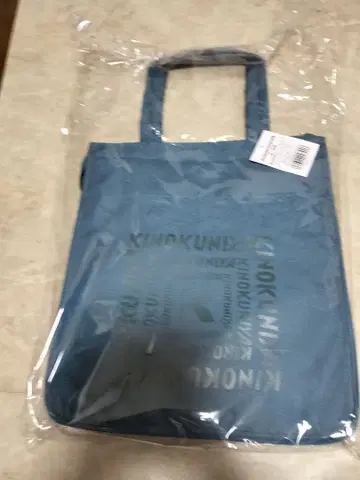 기노쿠니야 아오야마점 한정판 유스풀 백 라지 색스 블루