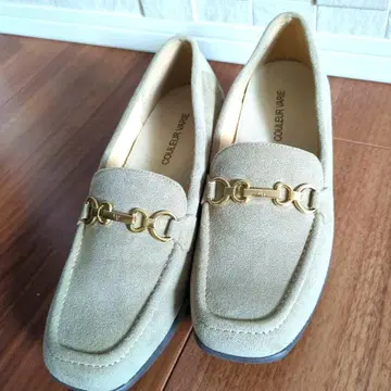 크롤바리에 모카신 로퍼 23cm 그레이지 스웨이드