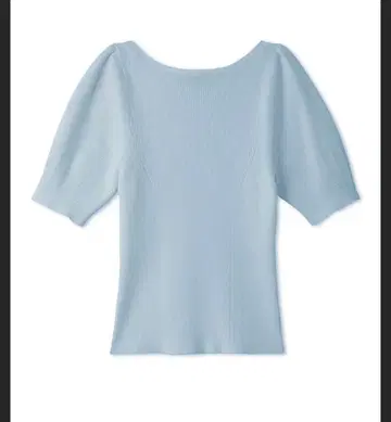 셀포드 23AW 퍼프 슬리브 리브 니트 스웨터