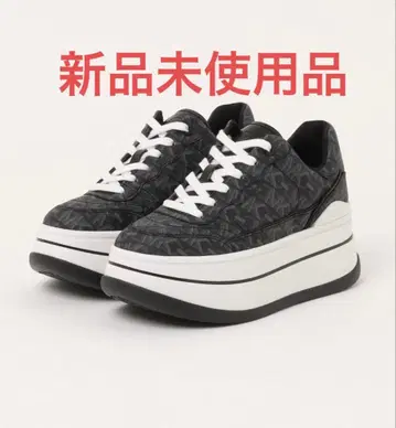 마이클코어스 엠파이어 시그니처 로고 플랫폼 스니커즈 통굽 가을/겨울