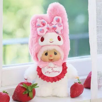 미사용 새상품 치무탄 마이멜로디 키체인 몬치치