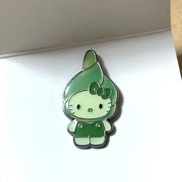 오사카 간사이 엑스포 일본관 모 키티 핀 배지 우치와히게무시