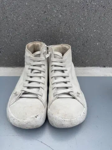 CAMPER Peu Stadium 사이드 지퍼 레더 스니커즈