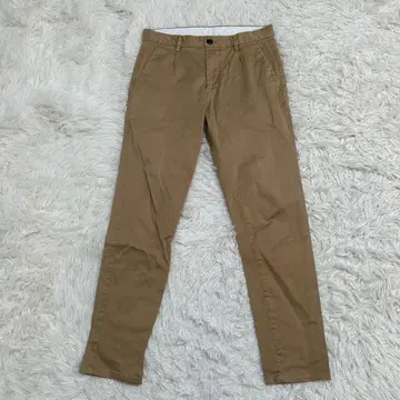 ZARA 자라 테이퍼드 치노 팬츠 스트레치 베이지 EUR40