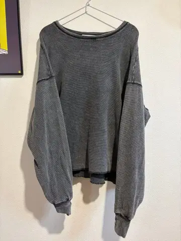 [ 익명 배송 ] OPENING ACT 긴팔T셔츠 유즈드 블랙 L 사이즈